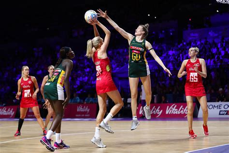 youtube netball england v south africa today